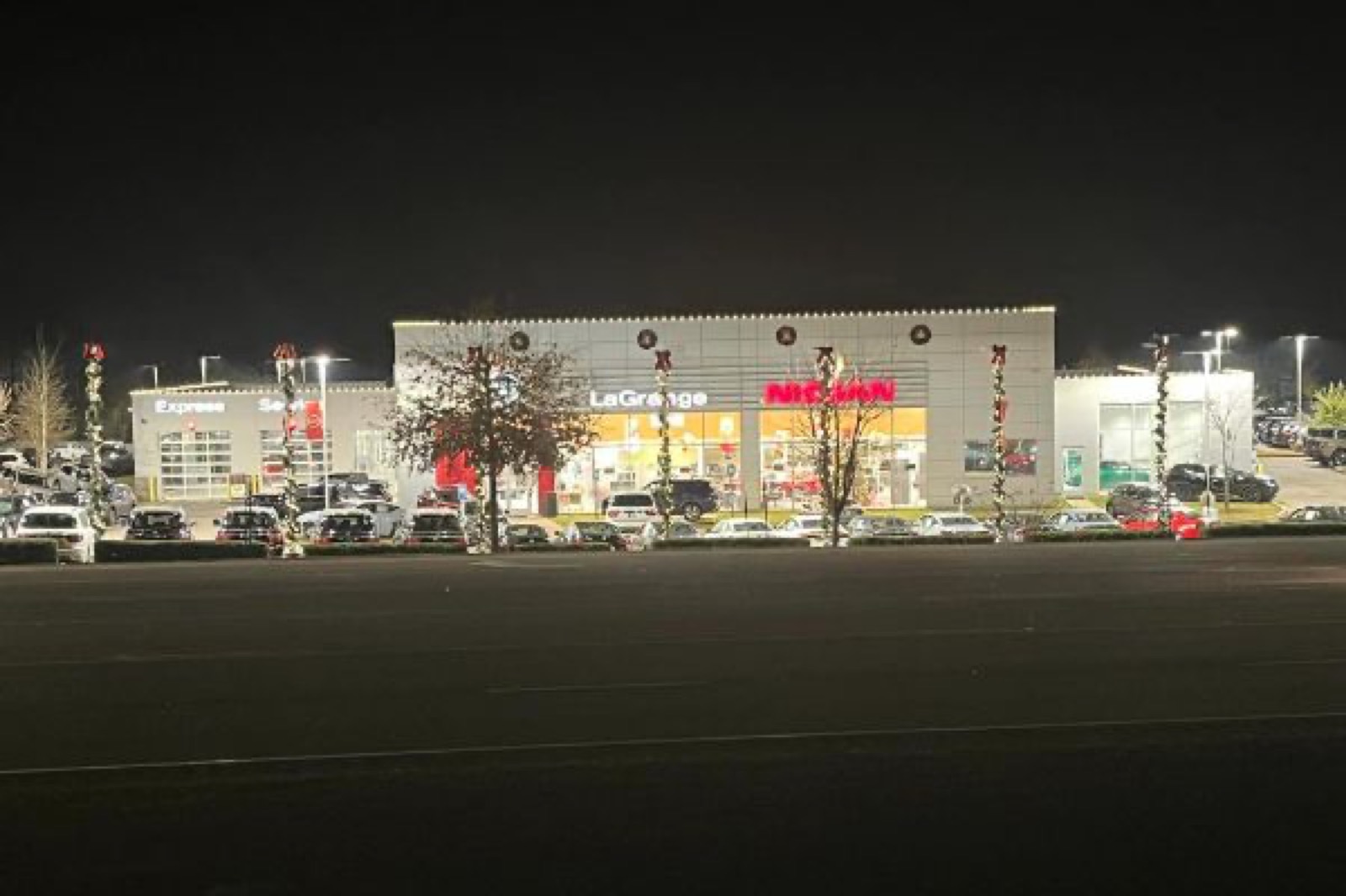 Christmas Lighting in LaGrange, GA