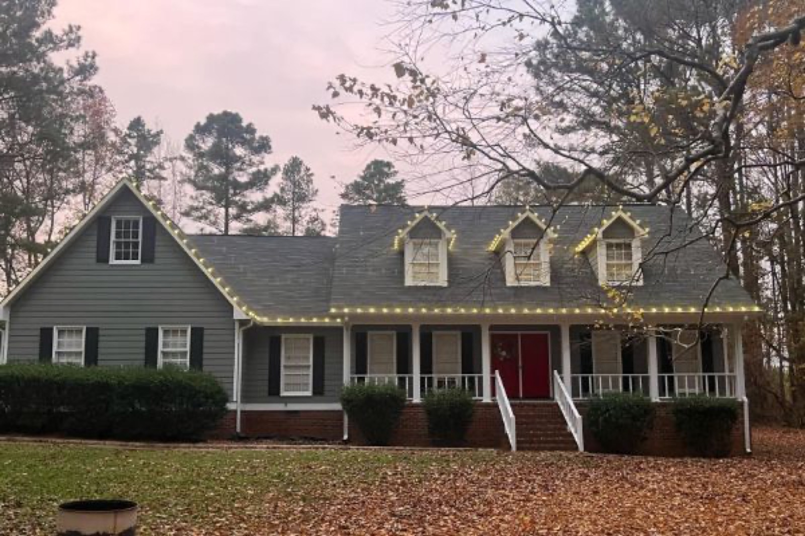 Holiday lighting installation — LaGrange, GA